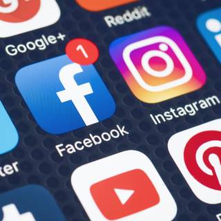 Social media addiction wallpaper