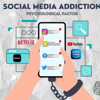 Social media addiction wallpaper