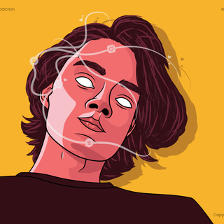 Social media addiction wallpaper