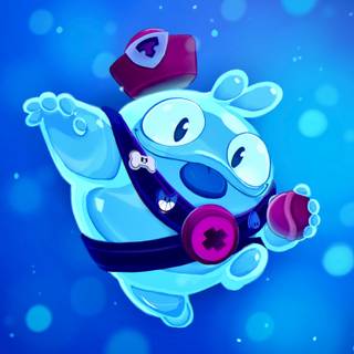 Squeak Brawl Stars wallpaper
