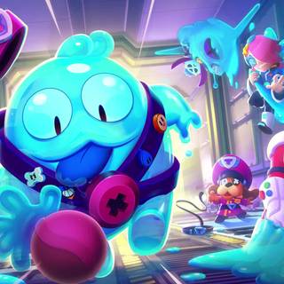 Squeak Brawl Stars wallpaper