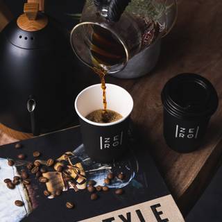 iPhone coffee wallpaper