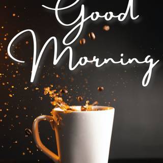 Happy morning wallpaper