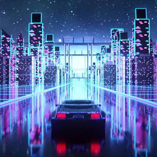 HD phone cyber wallpaper