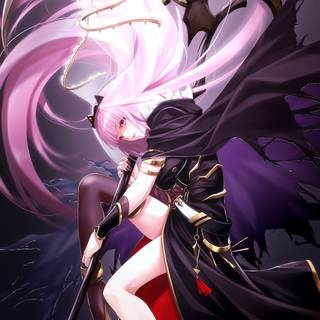 Mori Calliope phone wallpaper