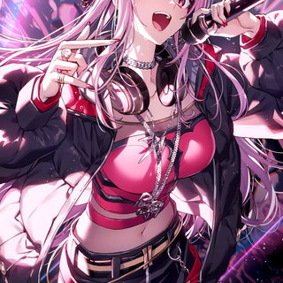 Mori Calliope phone wallpaper