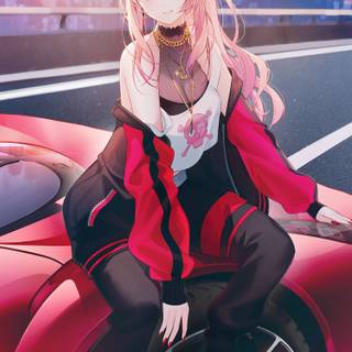 Mori Calliope phone wallpaper