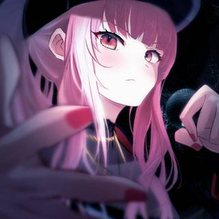 Mori Calliope phone wallpaper