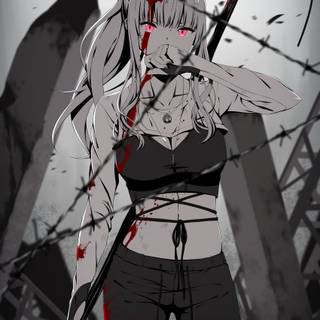 Mori Calliope phone wallpaper