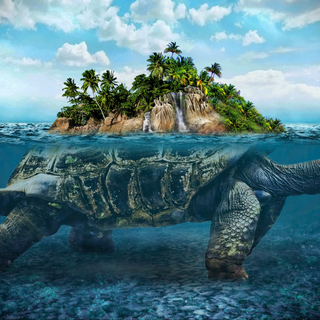 Turtle island wallpaper