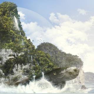 Turtle island wallpaper