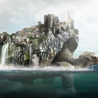 Turtle island wallpaper
