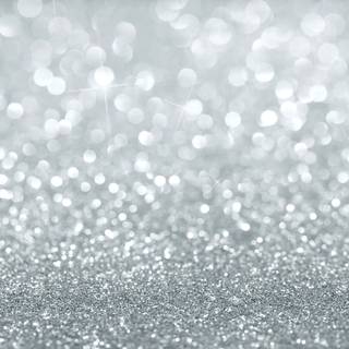 White and silver wallpaper