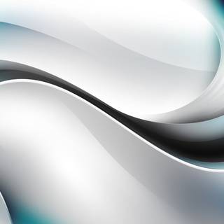 White and silver wallpaper