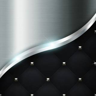 White and silver wallpaper