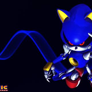 Sonic vs Metal Sonic wallpaper