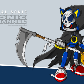 Sonic vs Metal Sonic wallpaper