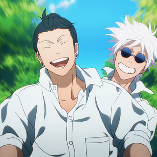 Gojo and Geto 4k wallpaper