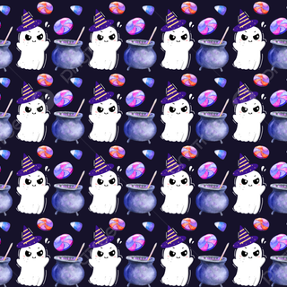 Purple Halloween laptop wallpaper