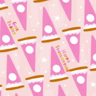 Girly Thanksgiving iPhone wallpaper