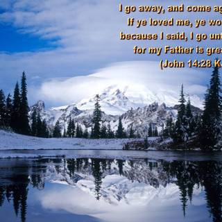 Winter Bible verses wallpaper