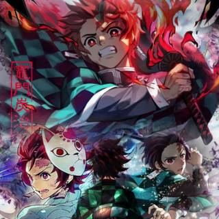 Tanjiro 4k phone wallpaper