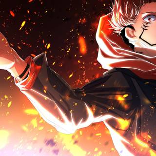 Jujutsu Kaisen dual monitor wallpaper