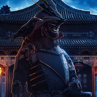Samurai 4k iPhone wallpaper