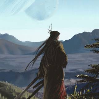 Samurai 4k iPhone wallpaper