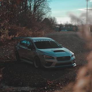Subaru fall iPhone wallpaper