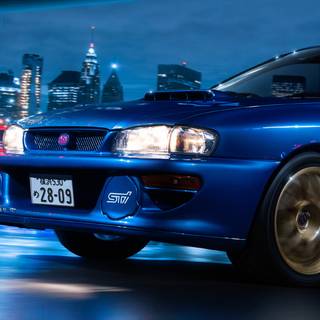 Subaru Impreza phone wallpaper