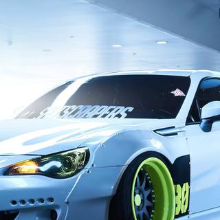 Subaru BRZ phone wallpaper