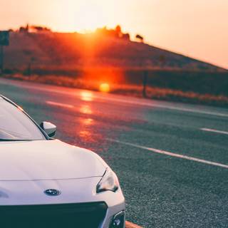 Subaru BRZ phone wallpaper