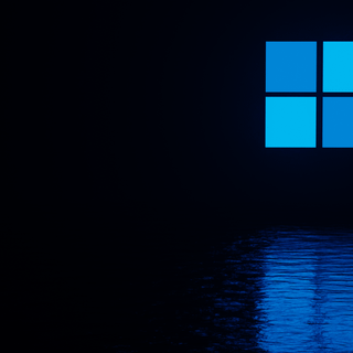 4k Windows logo wallpaper