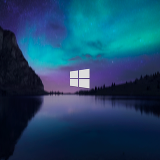 4k Windows logo wallpaper