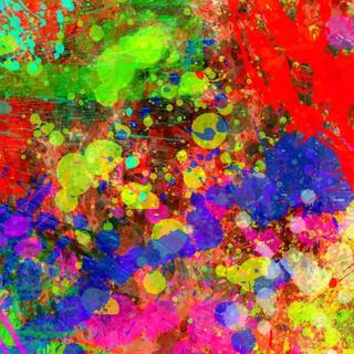 Splash of color wallpaper