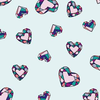 Desktop hearts wallpaper