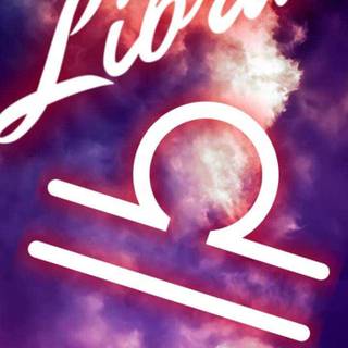 Libra pink wallpaper