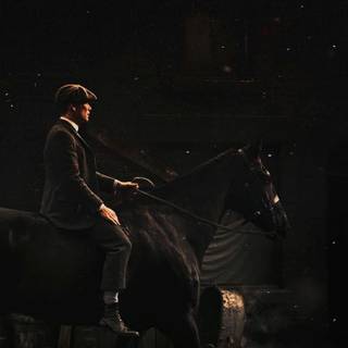Thomas Shelby horse wallpaper