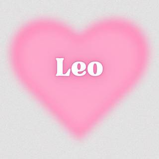 Leo pink wallpaper