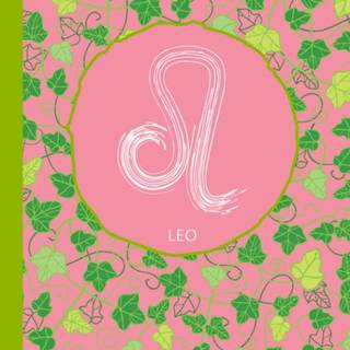 Leo pink wallpaper