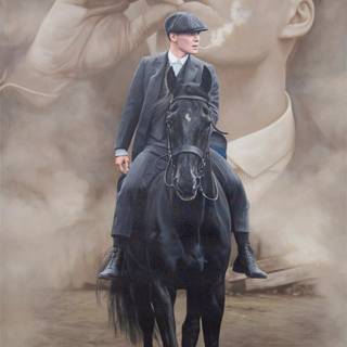 Thomas Shelby horse wallpaper