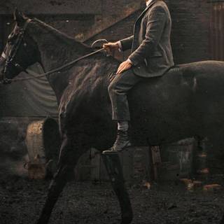 Thomas Shelby horse wallpaper