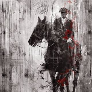 Thomas Shelby horse wallpaper