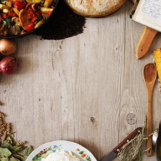 Lunch time wallpaper