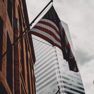 United States flag 4k wallpaper