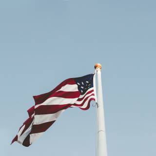 United States flag 4k wallpaper
