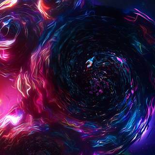Abstract space 4k wallpaper