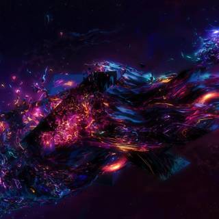 Abstract space 4k wallpaper