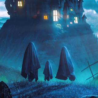 4k spooky wallpaper